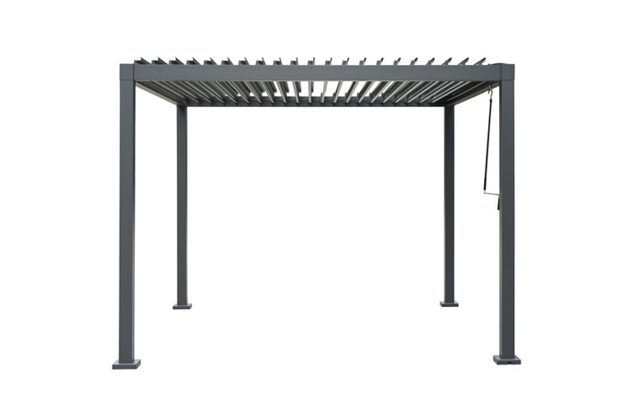 Pergola m/justerbart tag 3 x 3 meter - Sunlife®